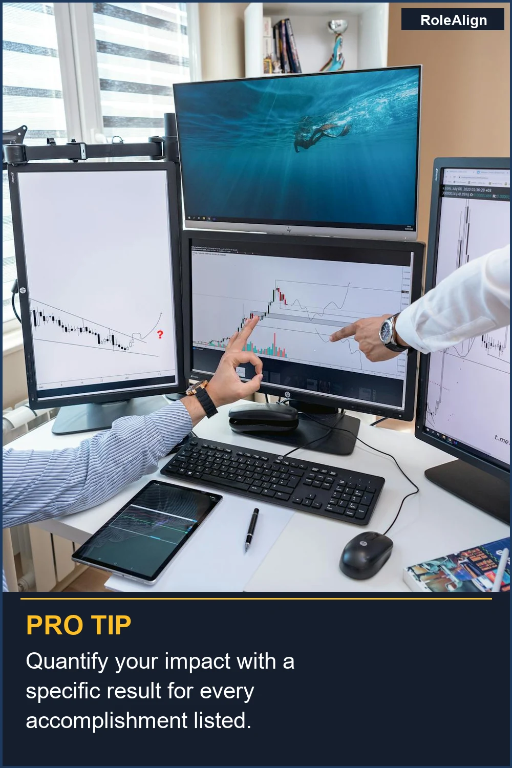 Quantify your impact with a specific result for every accomplishment listed.