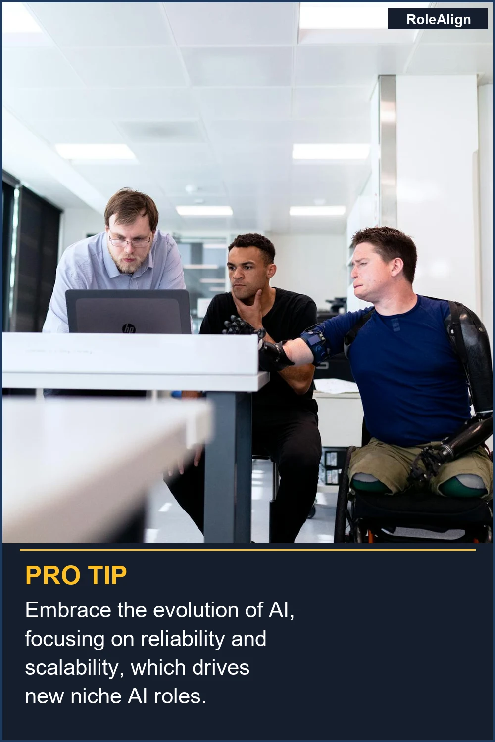 Embrace the evolution of AI, focusing on reliability and scalability, which drives new niche AI roles.