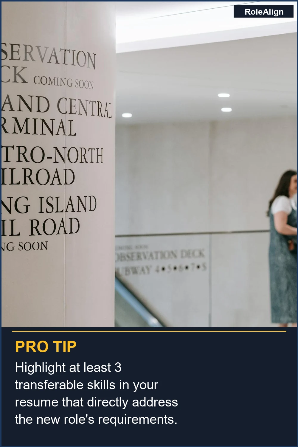 Highlight at least 3 transferable skills in your resume that directly address the new role's requirements.