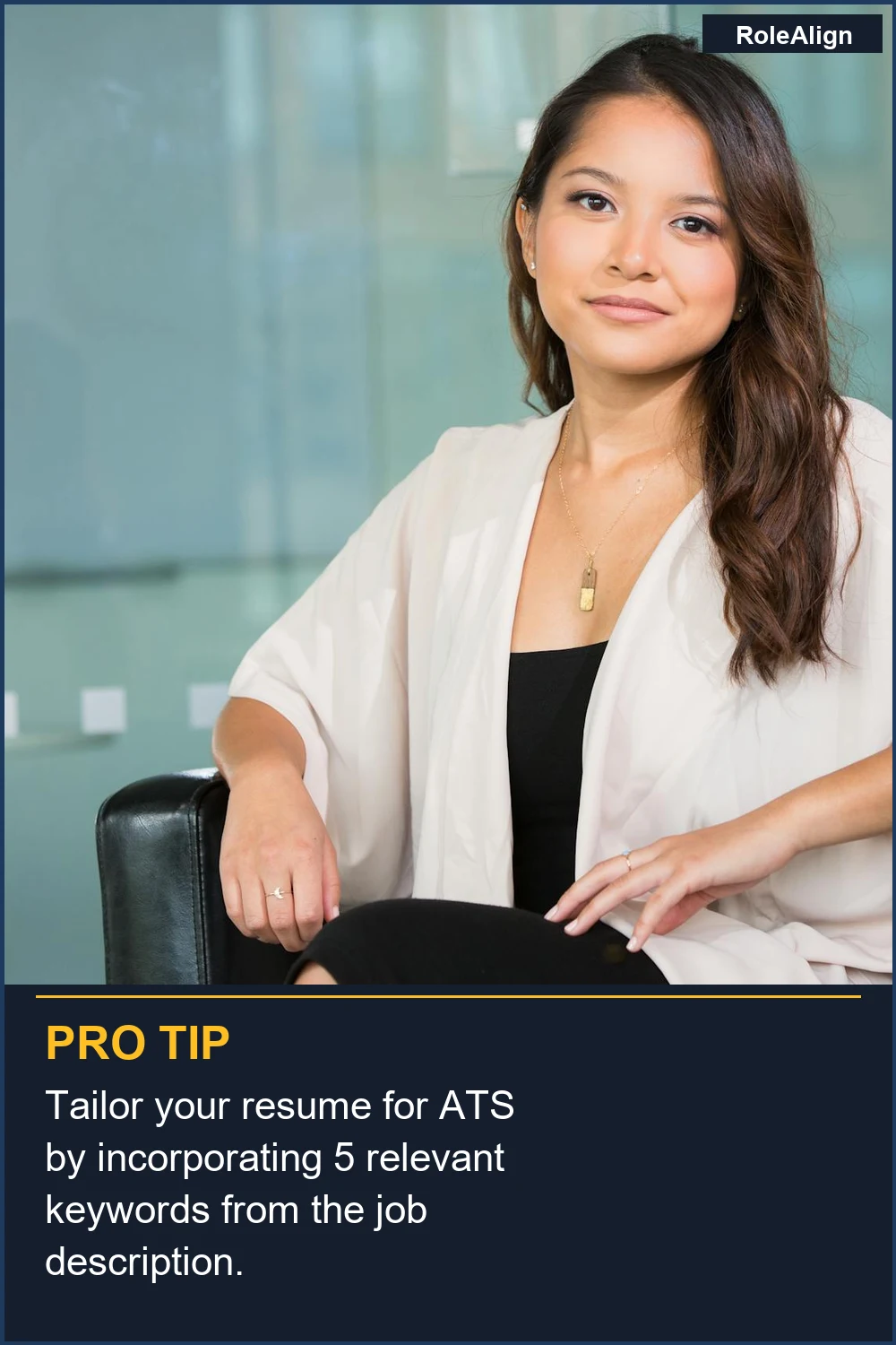 Tailor your resume for ATS by incorporating 5 relevant keywords from the job description.