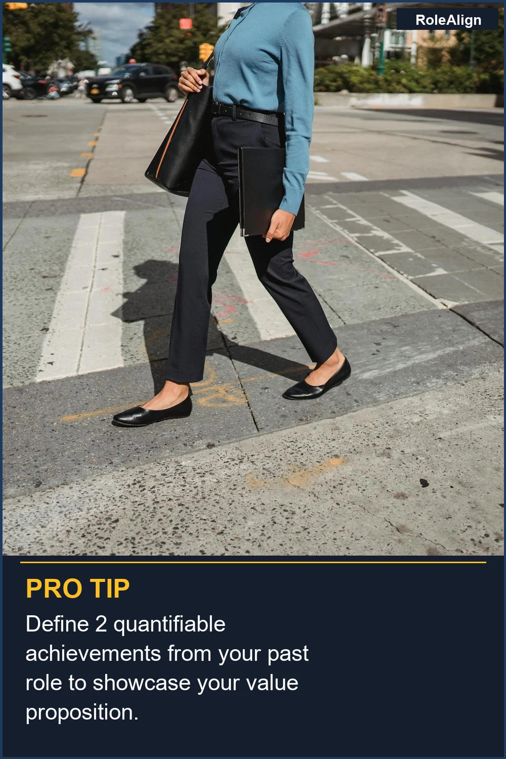 Define 2 quantifiable achievements from your past role to showcase your value proposition.