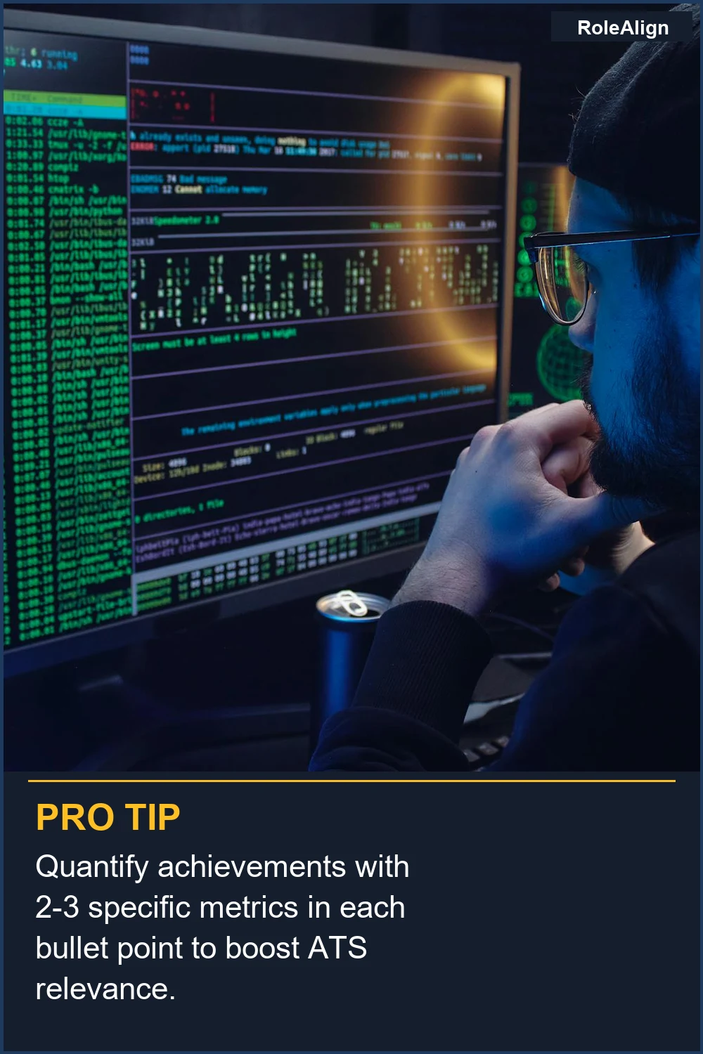 Cuantifica los logros con 2-3 métricas específicas en cada punto clave para aumentar la relevancia del ATS.