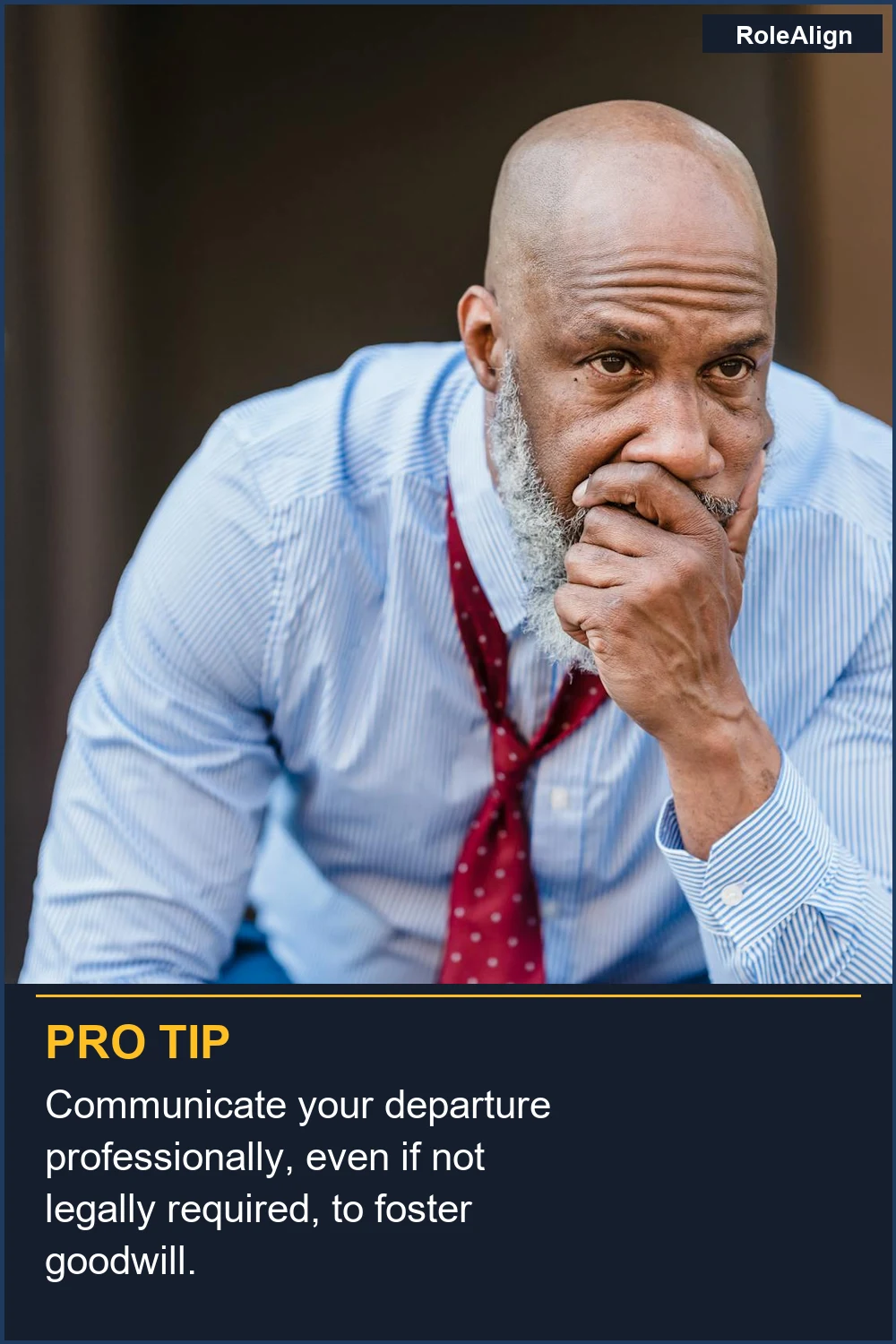 Communicate your departure professionally, even if not legally required, to foster goodwill.