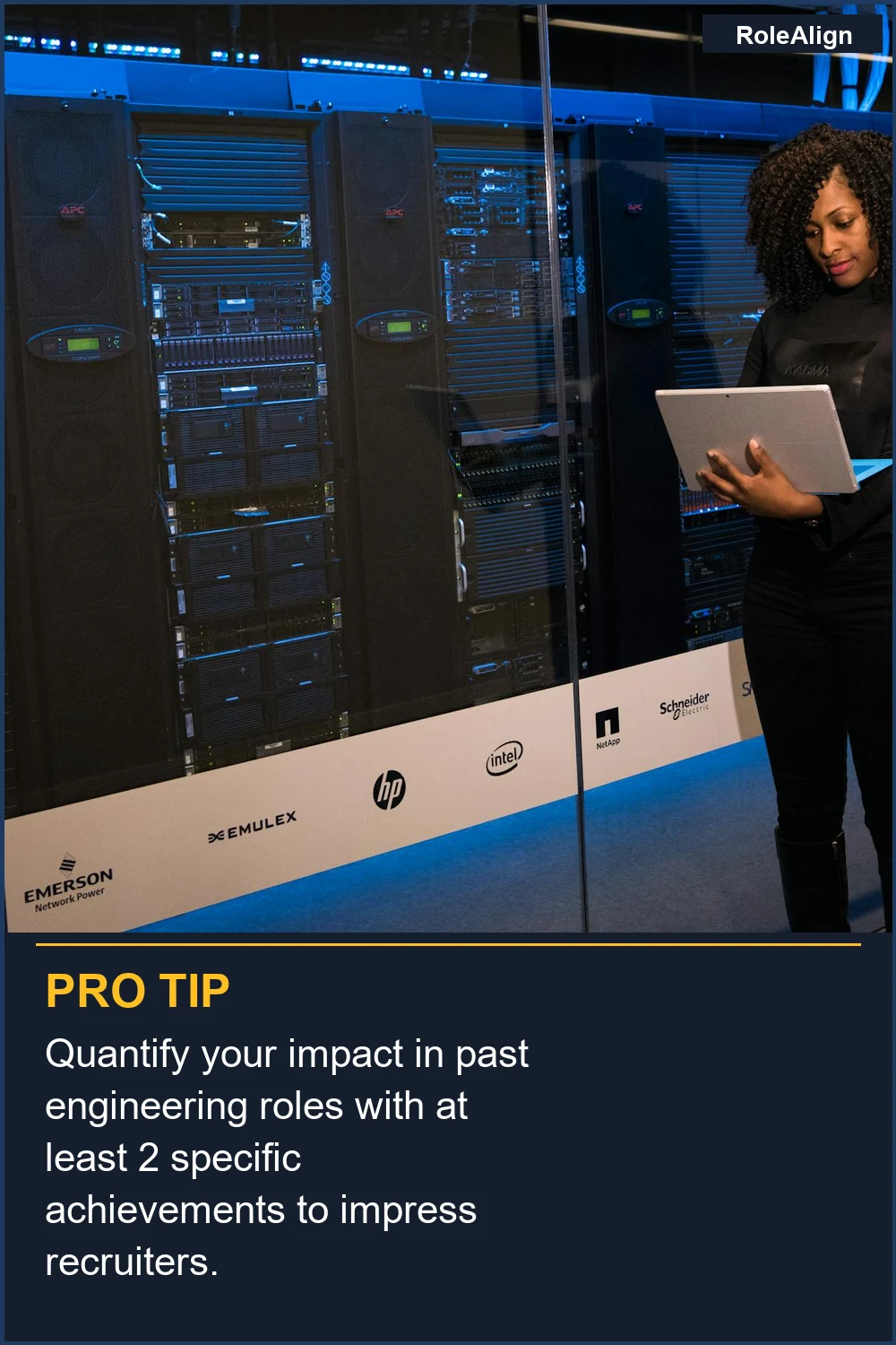 Quantify your impact in past engineering roles with at least 2 specific achievements to impress recruiters.