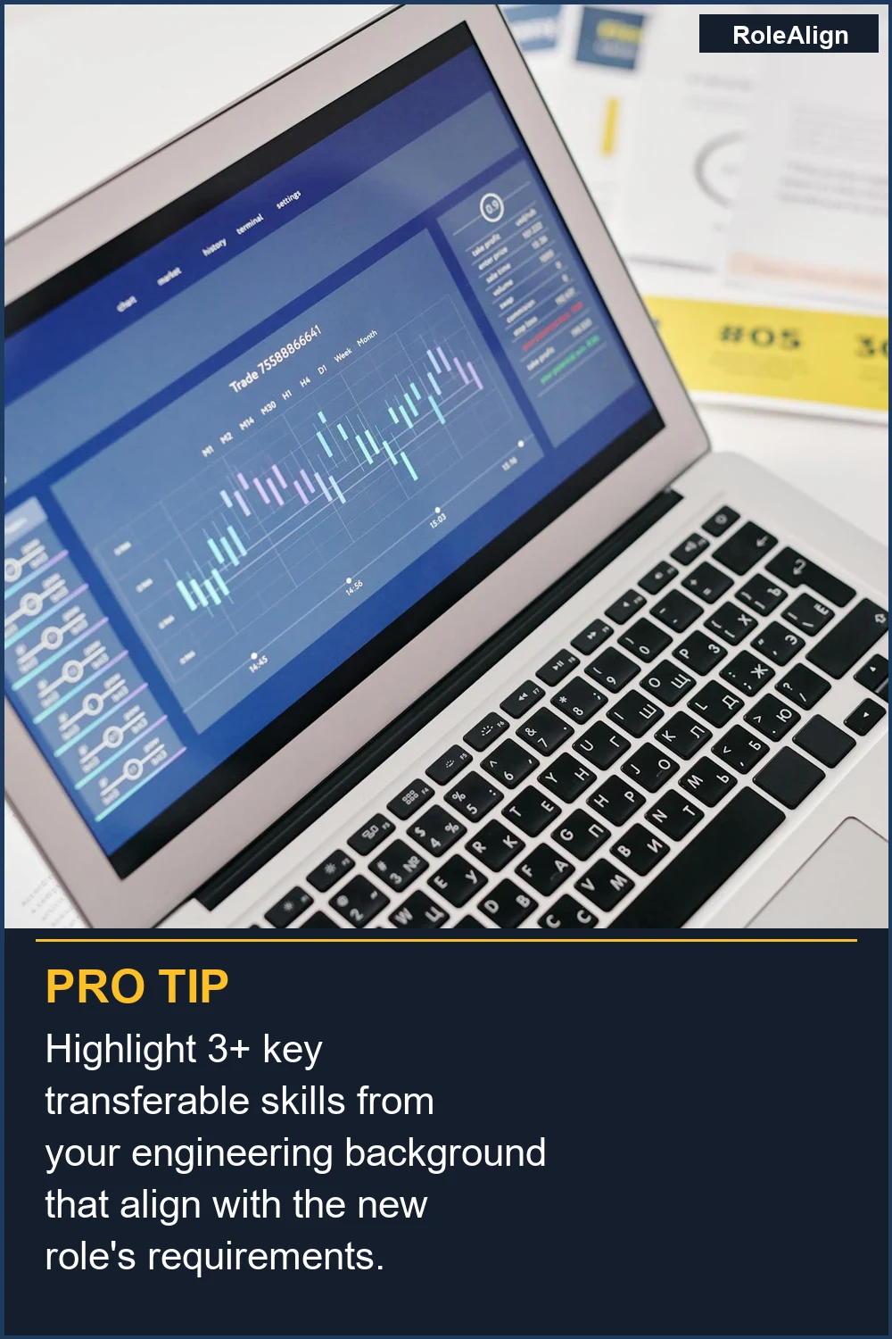 Highlight 3+ key transferable skills from your engineering background that align with the new role's requirements.