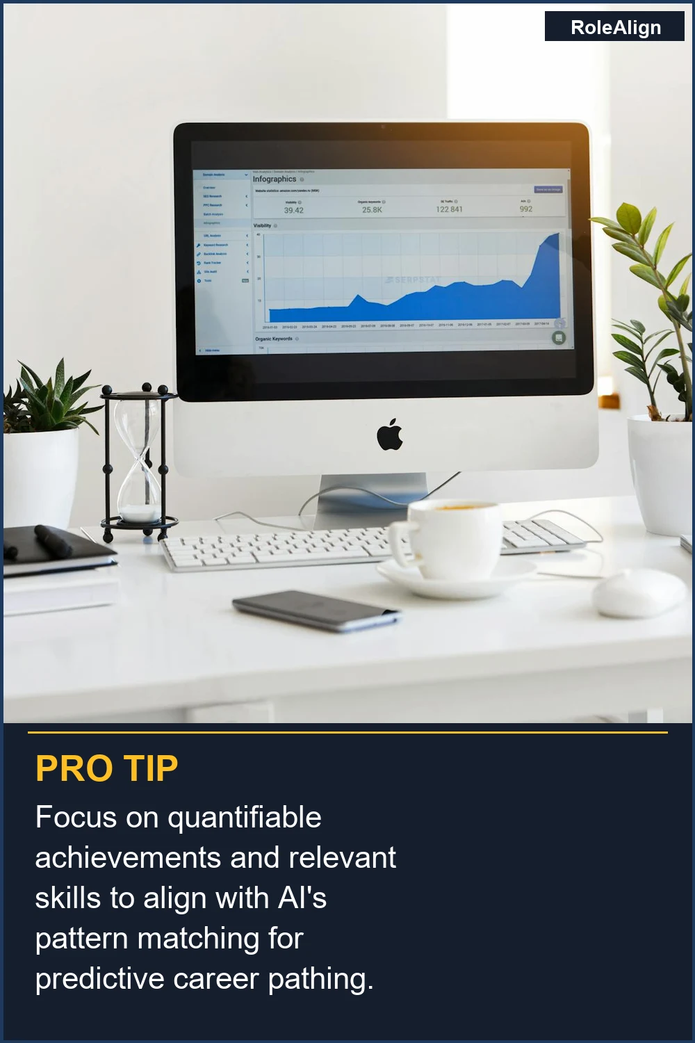 Focus on quantifiable achievements and relevant skills to align with AI's pattern matching for predictive career pathing.