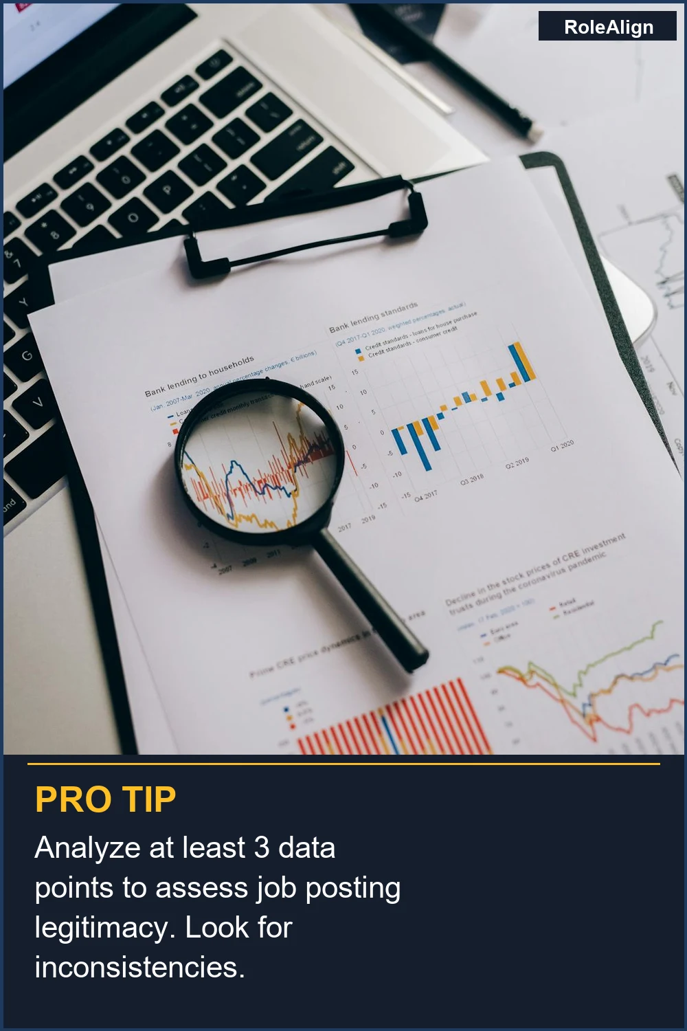 Analiza al menos 3 puntos de datos para evaluar la legitimidad de la oferta de empleo. Busca inconsistencias.