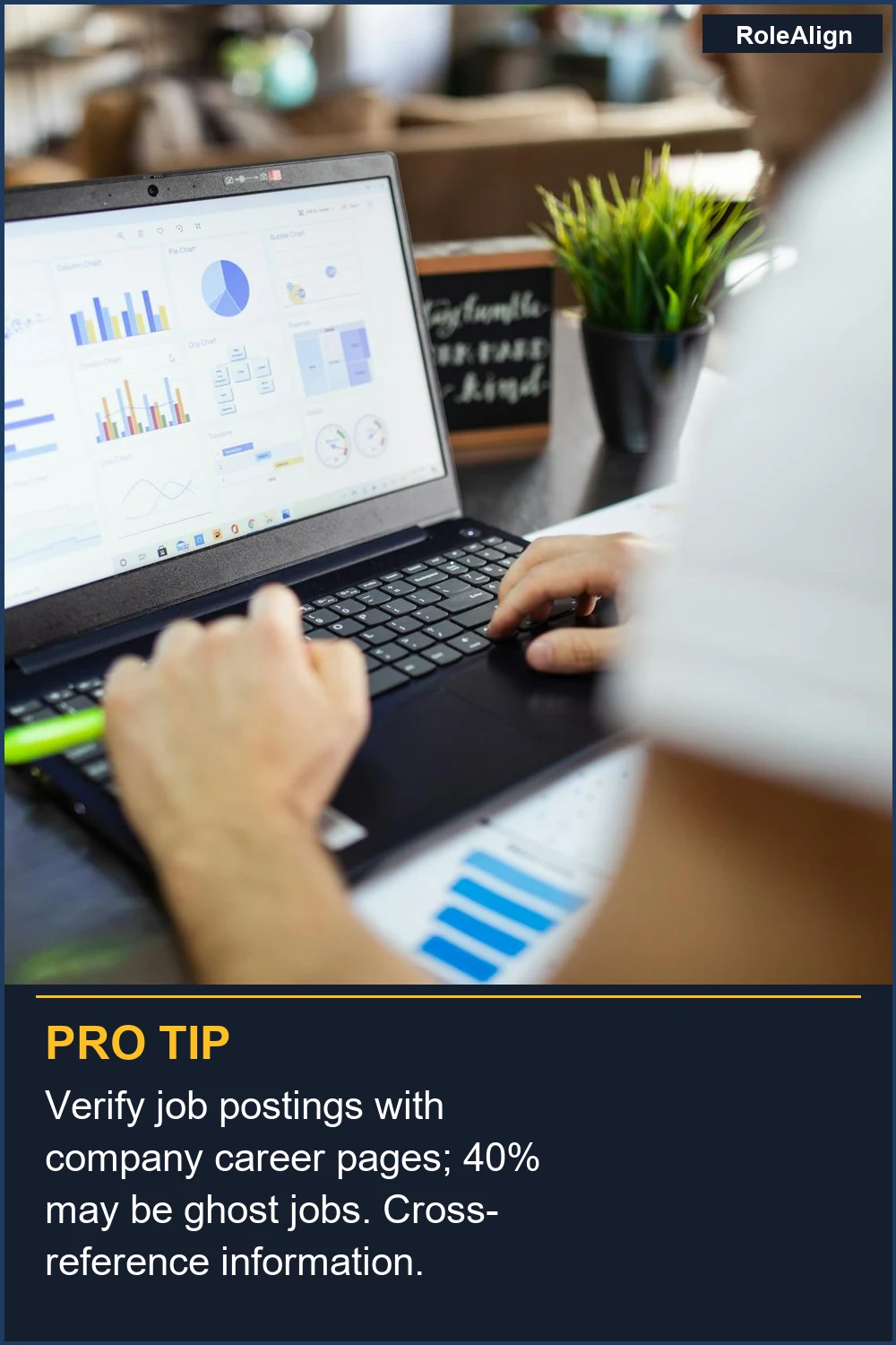 Verifica las ofertas de empleo con las páginas de carreras de la empresa; el 40% pueden ser empleos fantasma. Cruza la información.