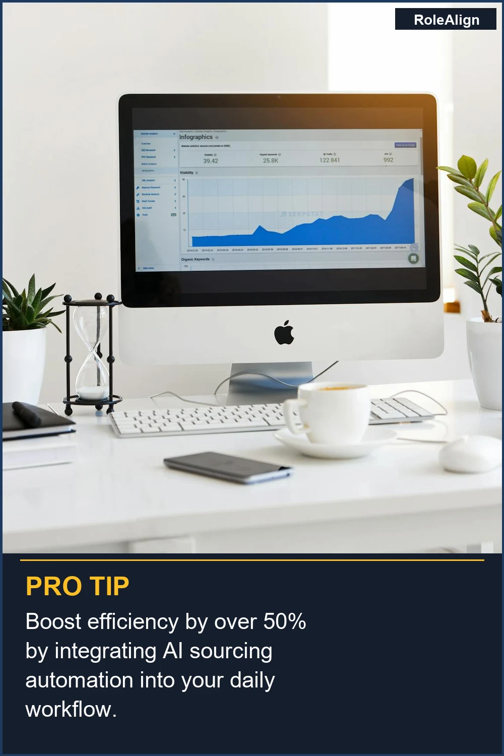 Boost efficiency by over 50% by integrating AI sourcing automation into your daily workflow.