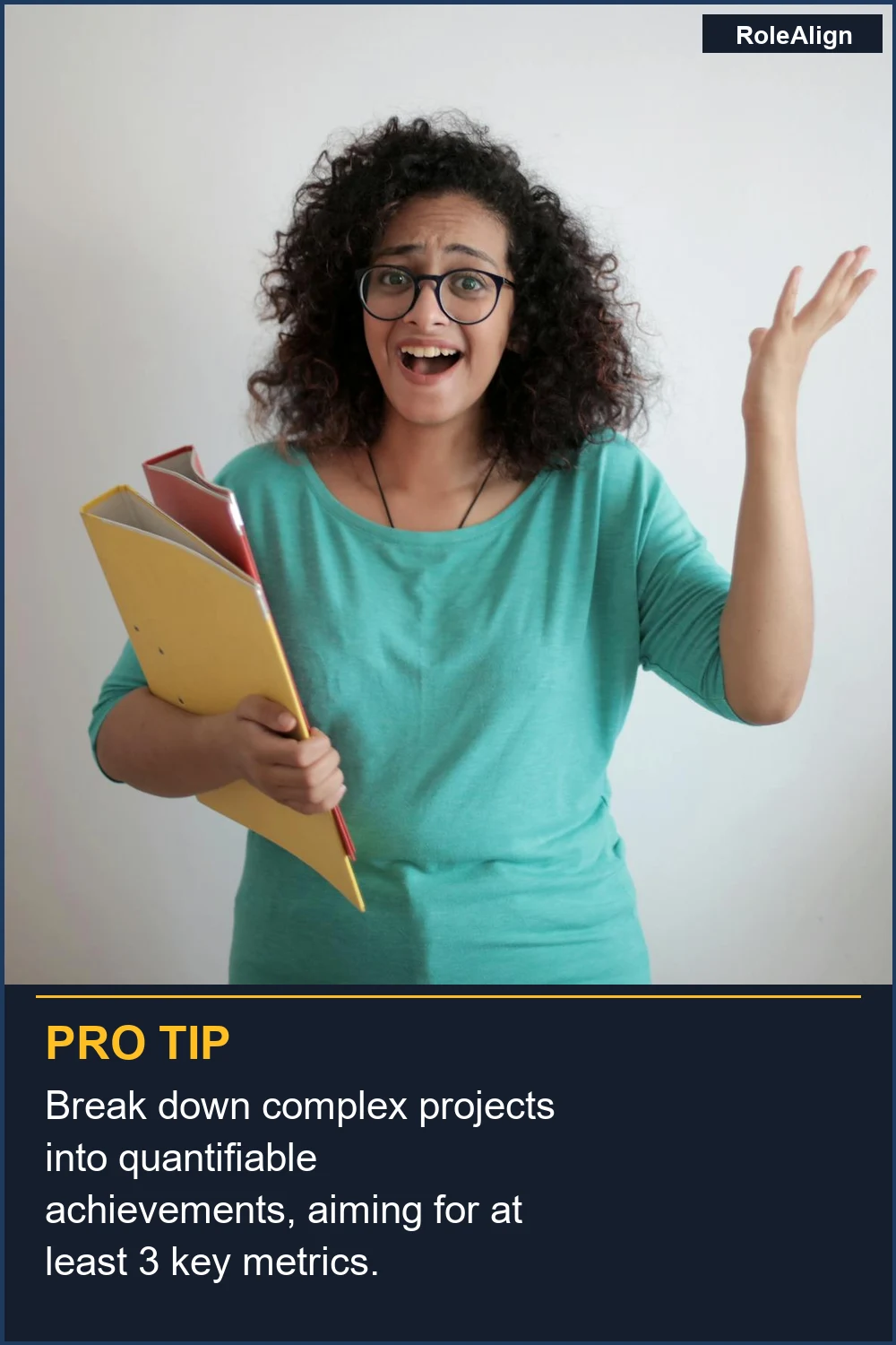 Break down complex projects into quantifiable achievements, aiming for at least 3 key metrics.