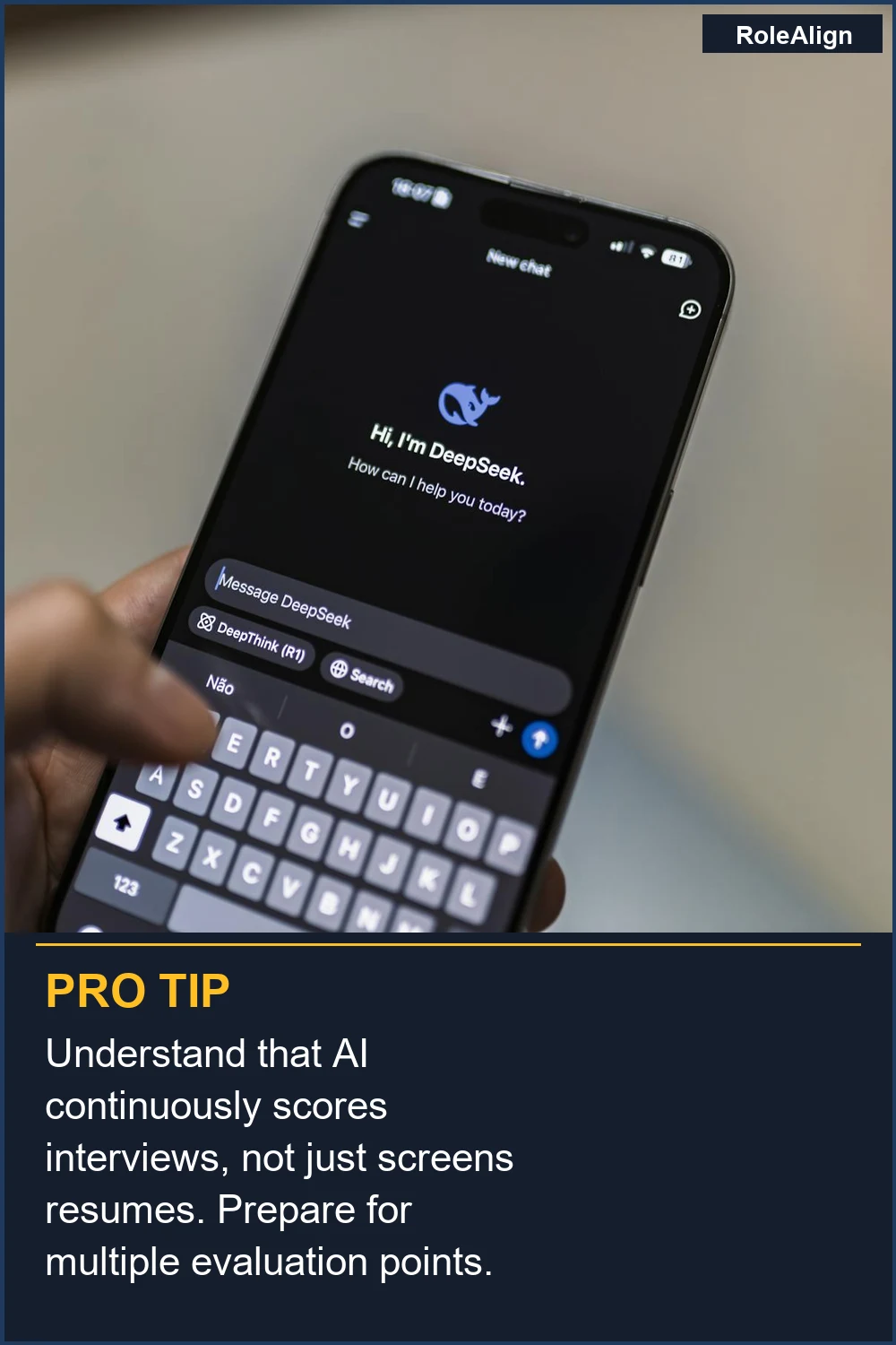 Understand that AI continuously scores interviews, not just screens resumes. Prepare for multiple evaluation points.