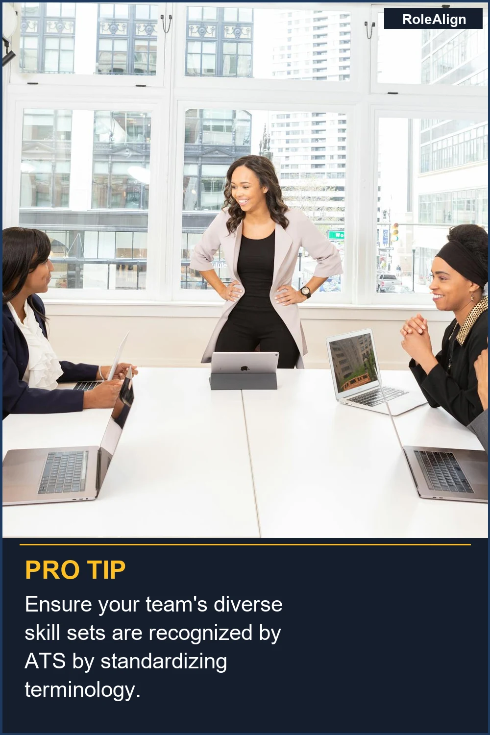 Ensure your team's diverse skill sets are recognized by ATS by standardizing terminology.