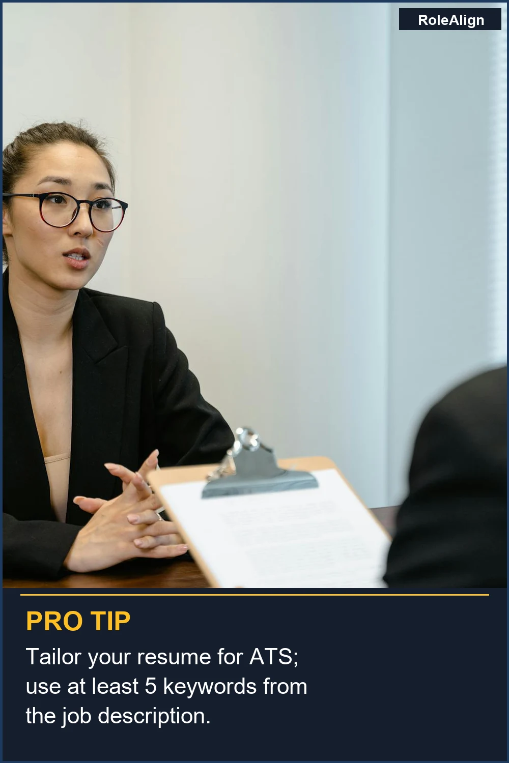 Tailor your resume for ATS; use at least 5 keywords from the job description.