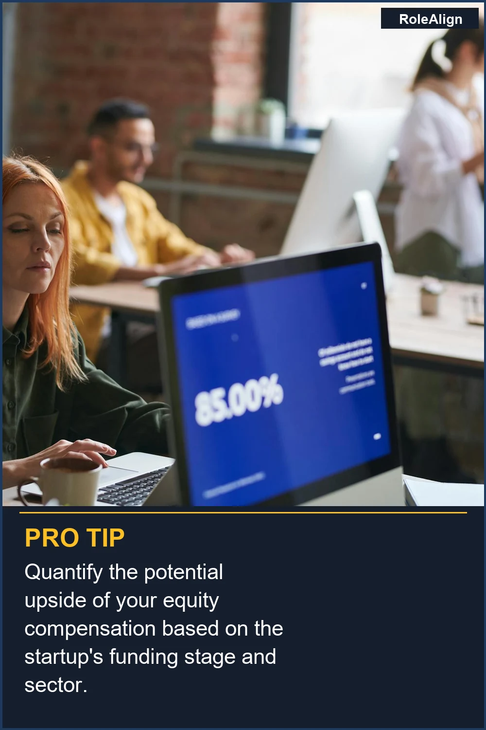 Quantify the potential upside of your equity compensation based on the startup's funding stage and sector.