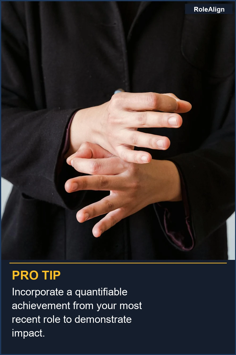 Incorporate a quantifiable achievement from your most recent role to demonstrate impact.