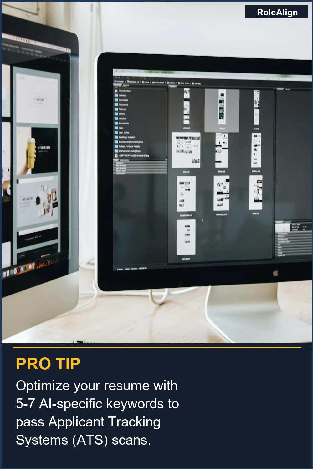 Optimize your resume with 5-7 AI-specific keywords to pass Applicant Tracking Systems (ATS) scans.