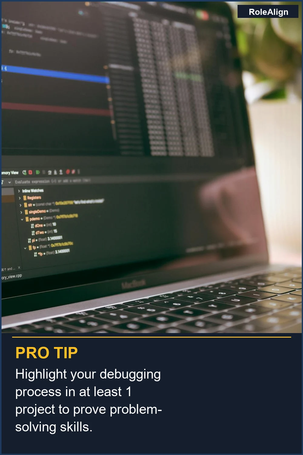 Resalta tu proceso de depuración en al menos 1 proyecto para demostrar habilidades de resolución de problemas.
