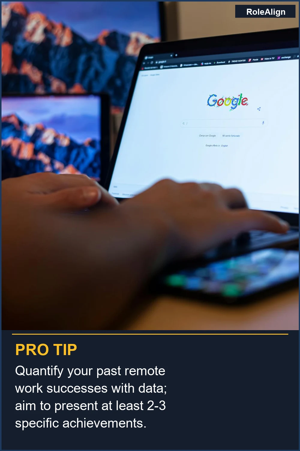 Quantify your past remote work successes with data; aim to present at least 2-3 specific achievements.