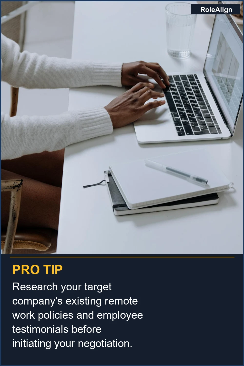 Research your target company's existing remote work policies and employee testimonials before initiating your negotiation.