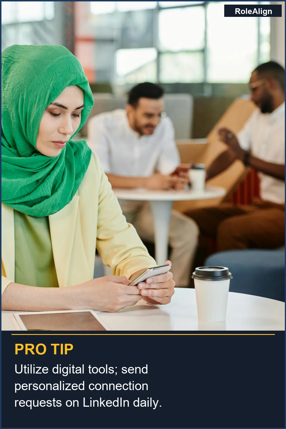 Utilize digital tools; send personalized connection requests on LinkedIn daily.