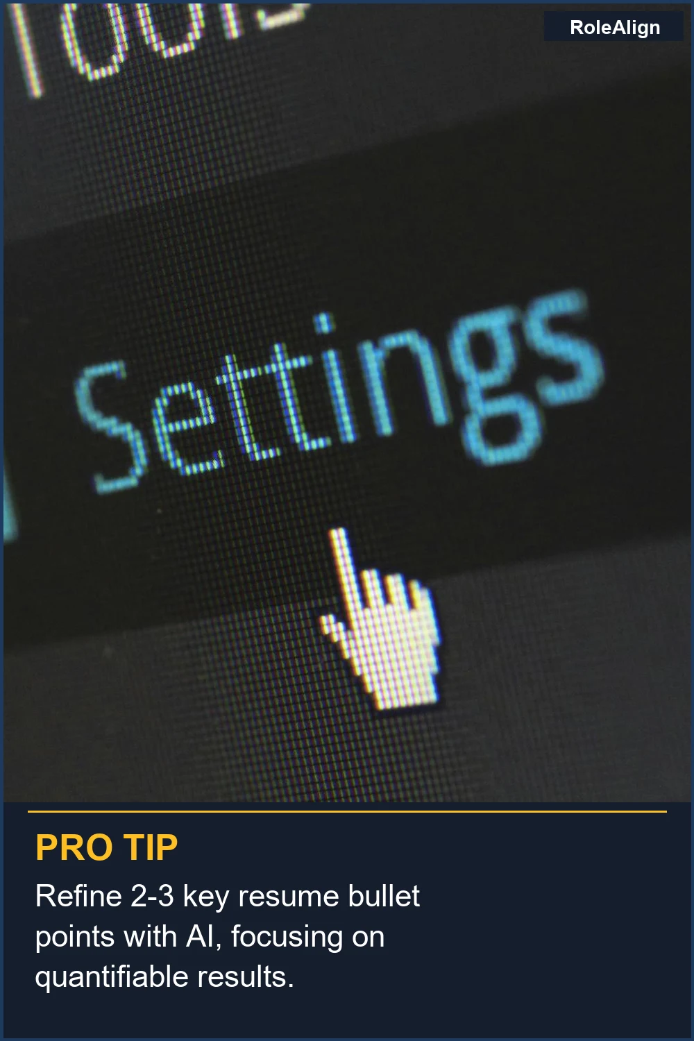 Refine 2-3 key resume bullet points with AI, focusing on quantifiable results.