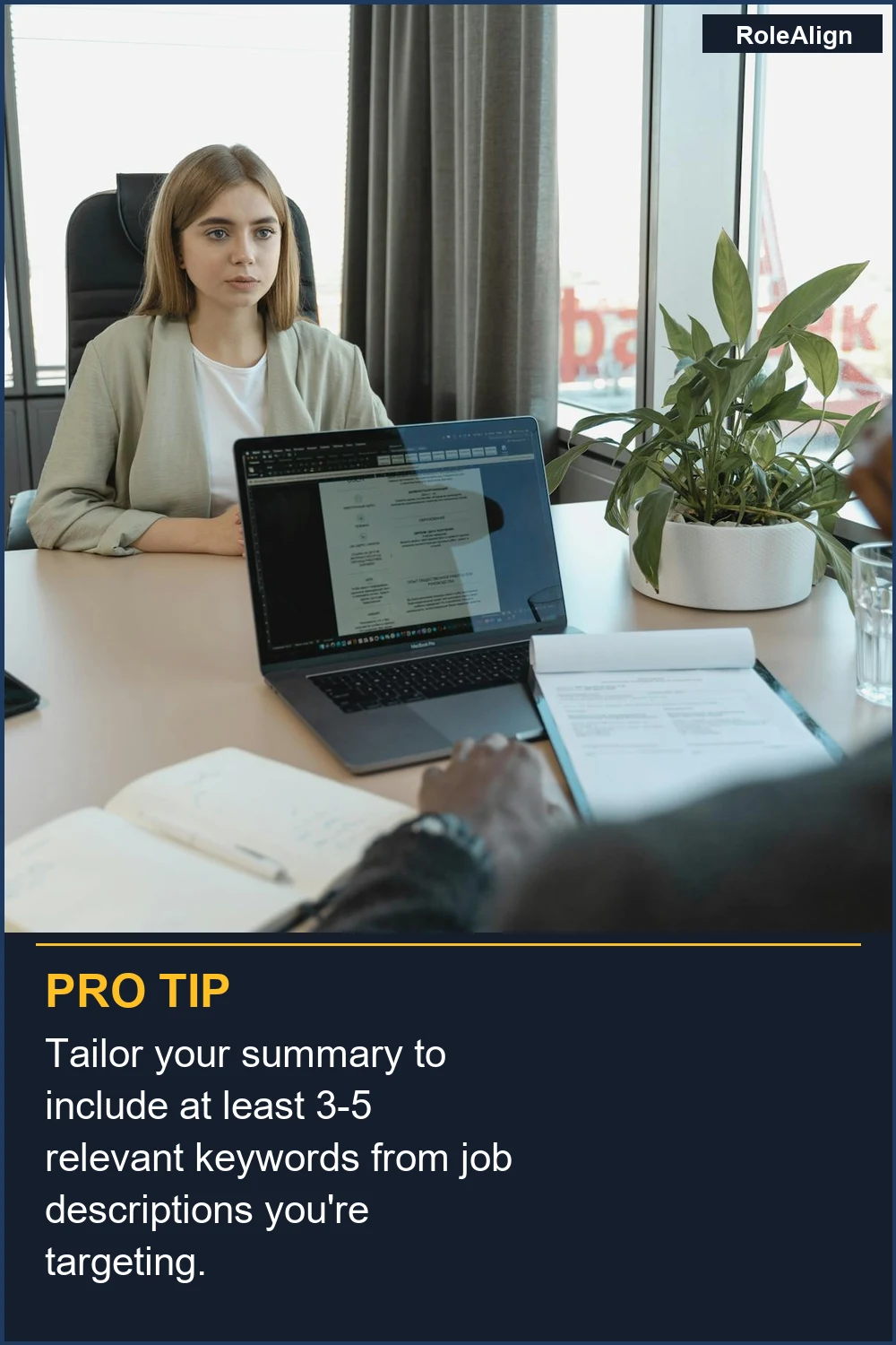Tailor your summary to include at least 3-5 relevant keywords from job descriptions you're targeting.