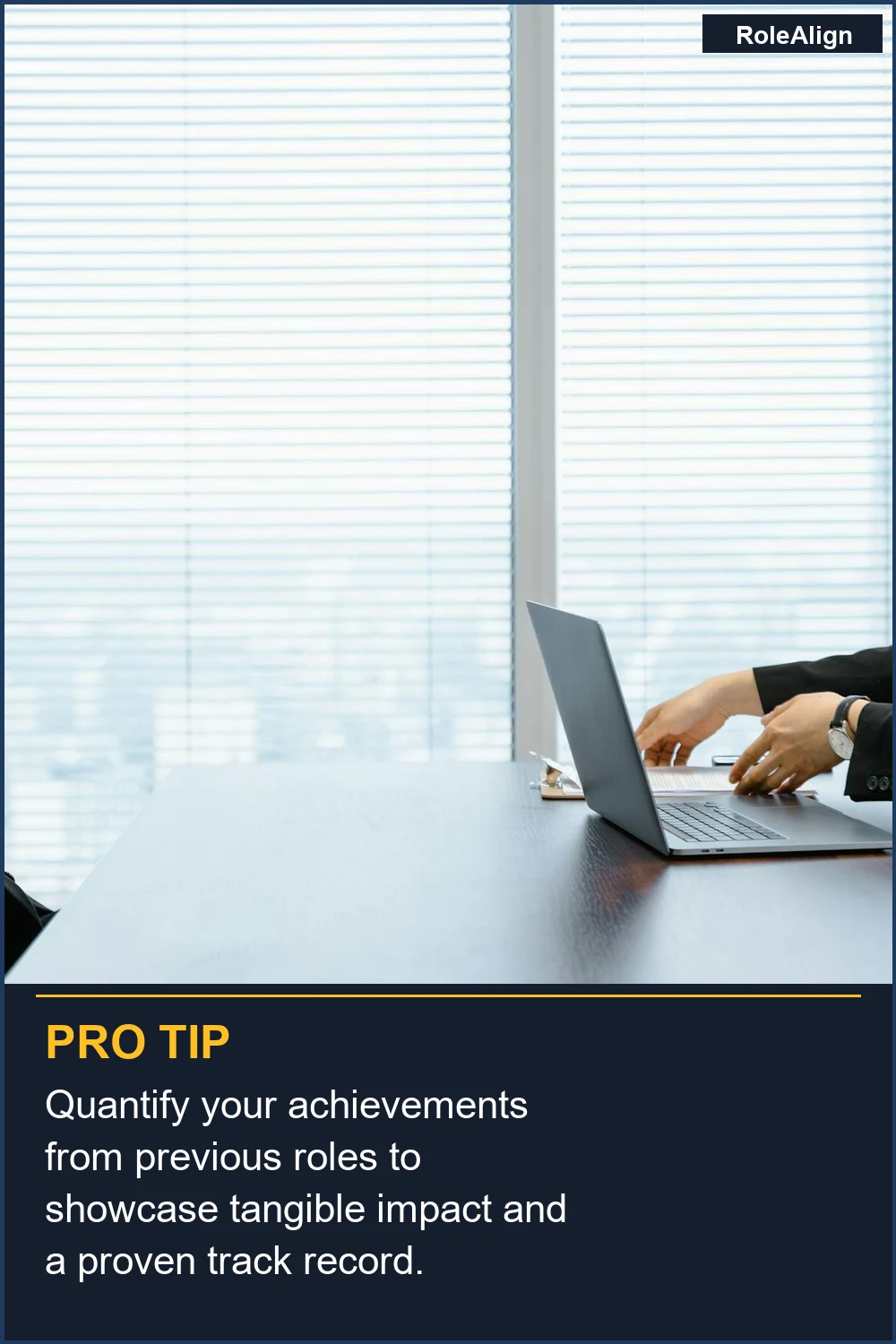 Quantify your achievements from previous roles to showcase tangible impact and a proven track record.