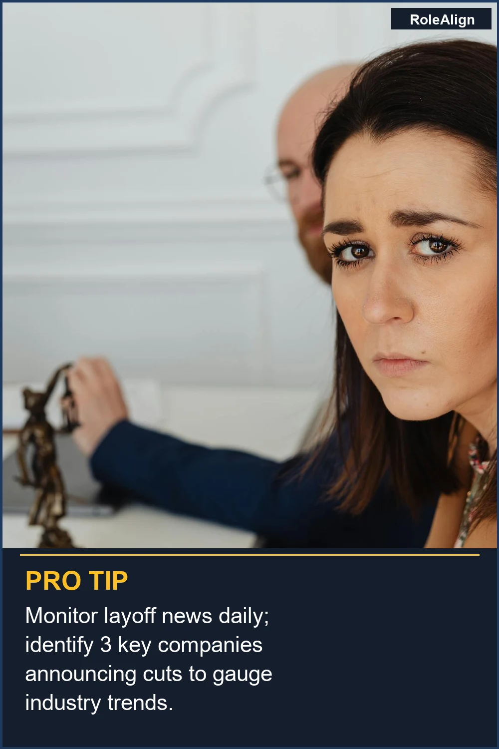 Monitor layoff news daily; identify 3 key companies announcing cuts to gauge industry trends.