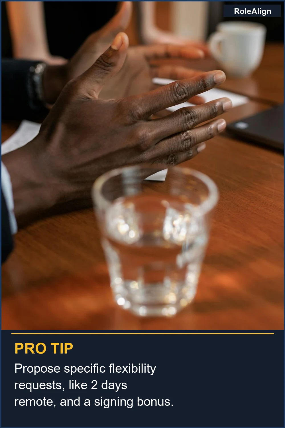 Propose specific flexibility requests, like 2 days remote, and a signing bonus.