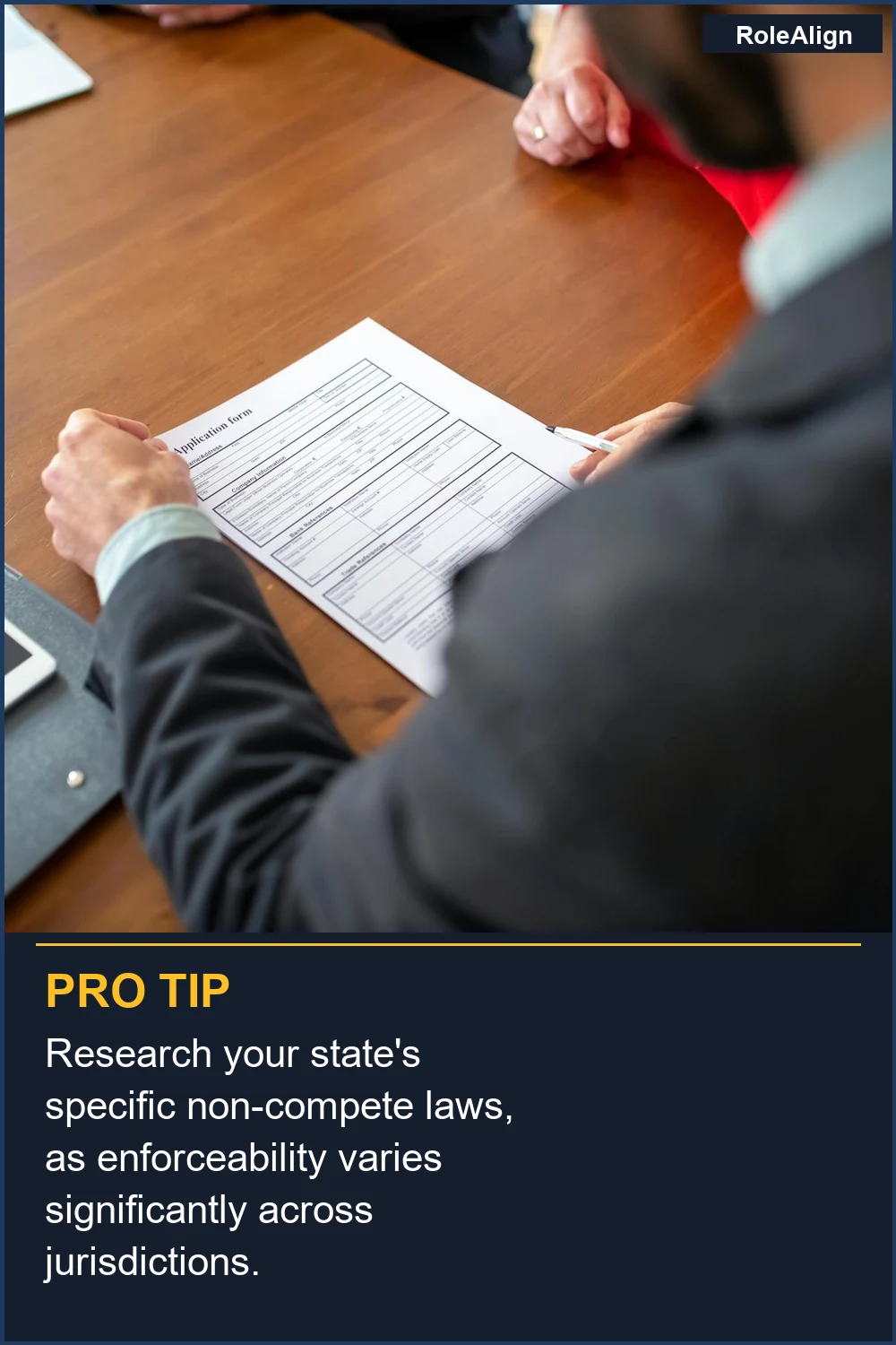 Busca asesoramiento legal para determinar si tu acuerdo de no competencia específico es aplicable en tu situación.