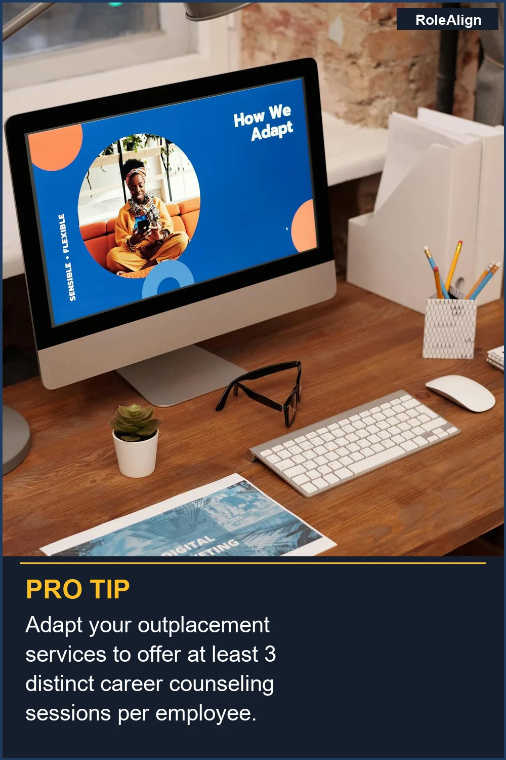 Adapt your outplacement services to offer at least 3 distinct career counseling sessions per employee.