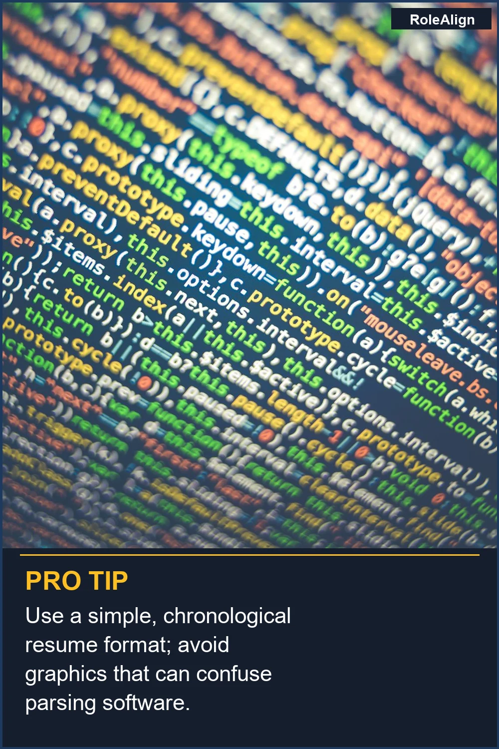 Utiliza un formato de currículum simple y cronológico; evita gráficos que puedan confundir al software de análisis.