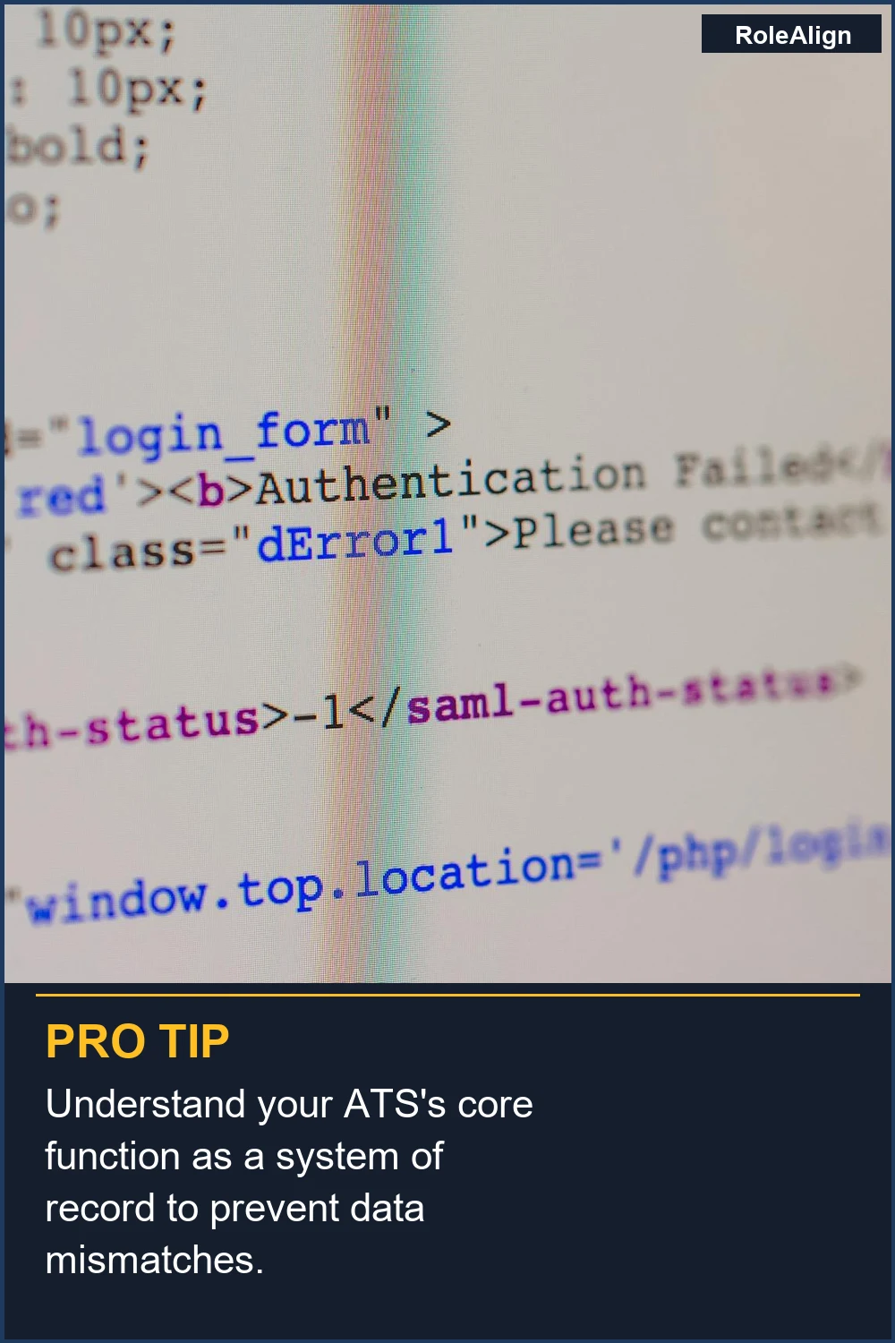 Understand your ATS's core function as a system of record to prevent data mismatches.