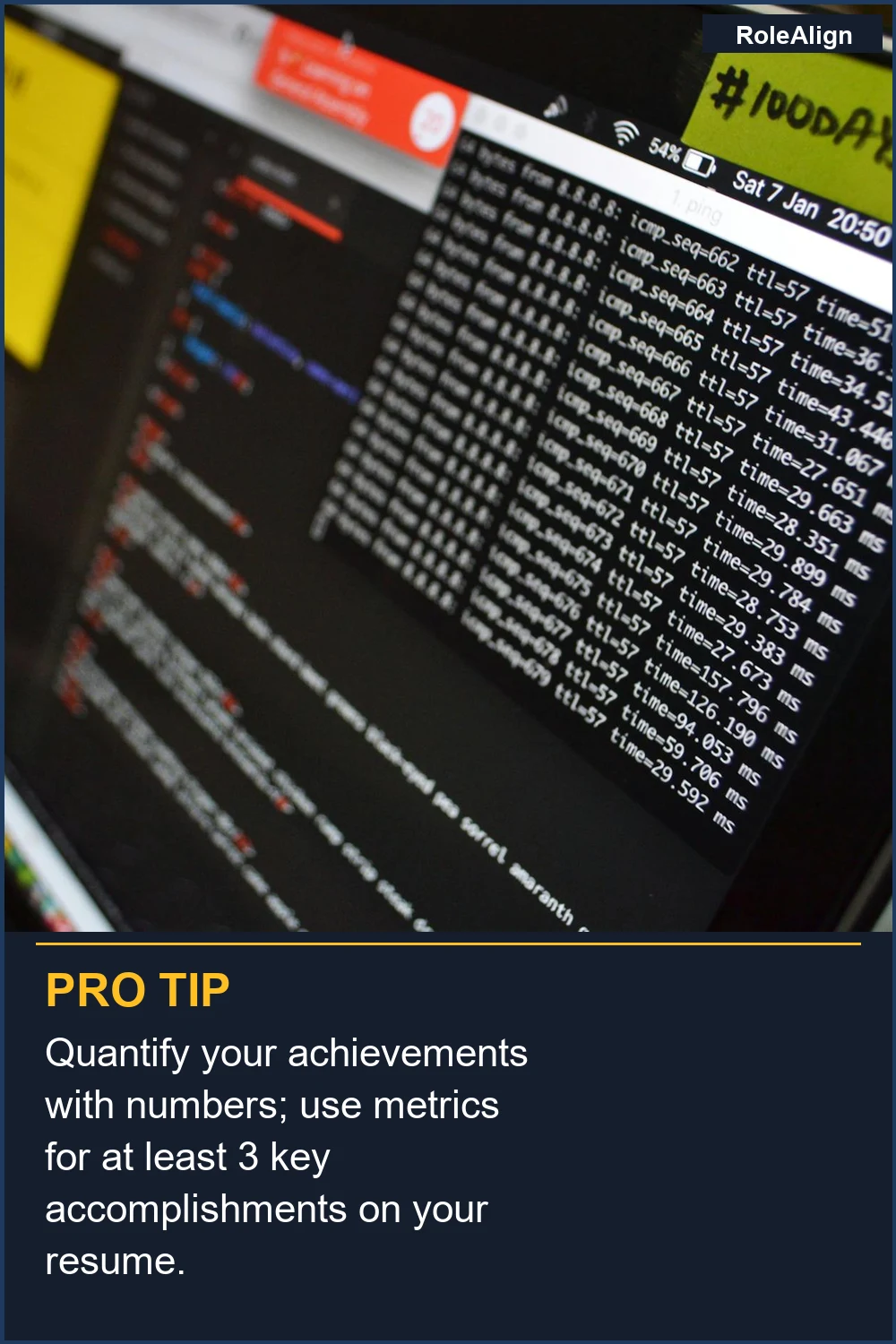 Quantify your achievements with numbers; use metrics for at least 3 key accomplishments on your resume.