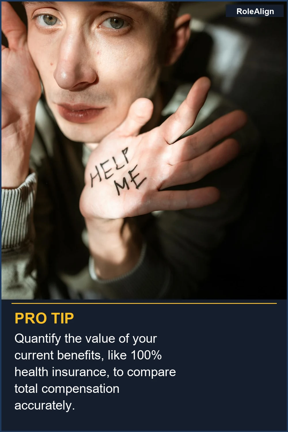 Quantify the value of your current benefits, like 100% health insurance, to compare total compensation accurately.