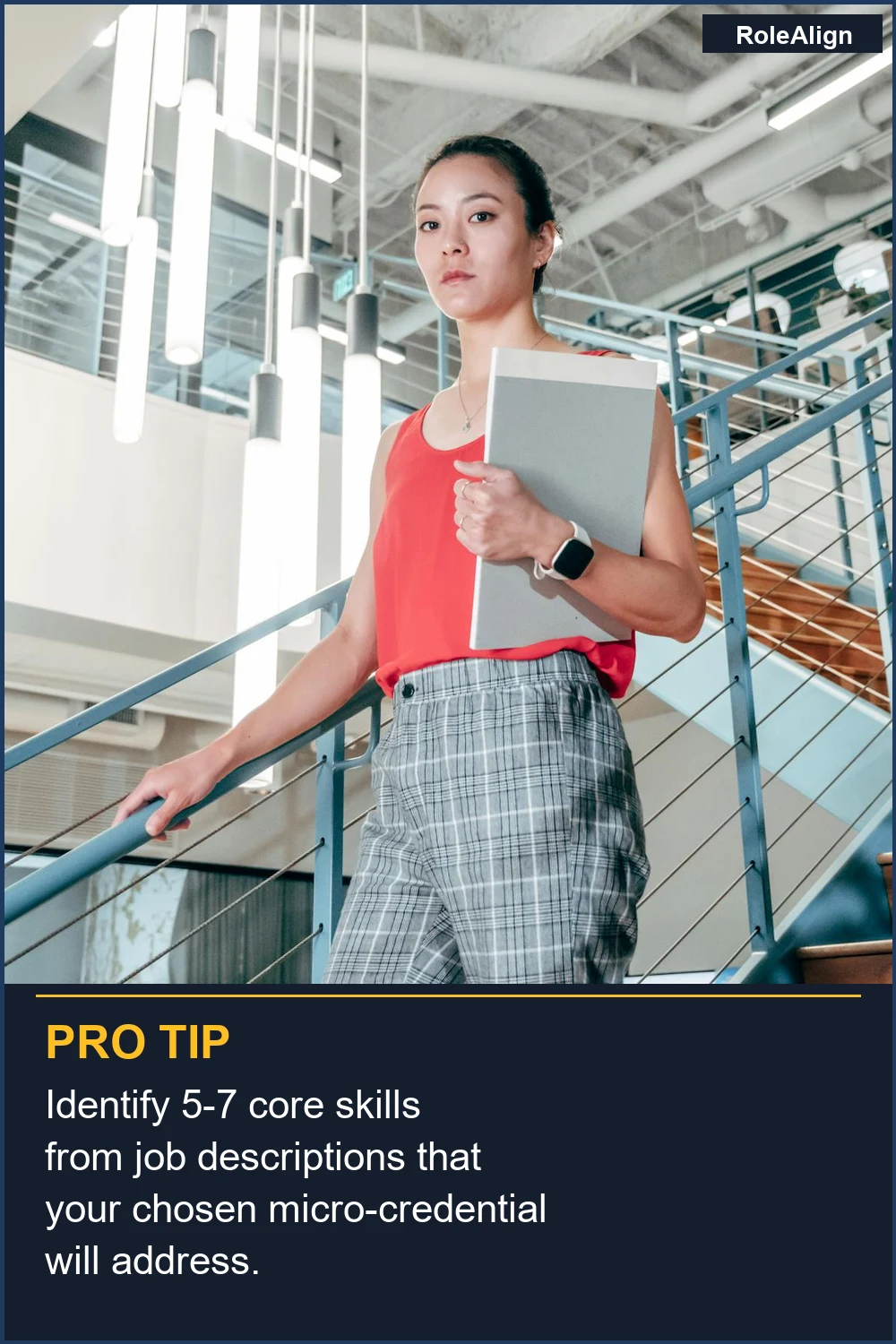 Identify 5-7 core skills from job descriptions that your chosen micro-credential will address.