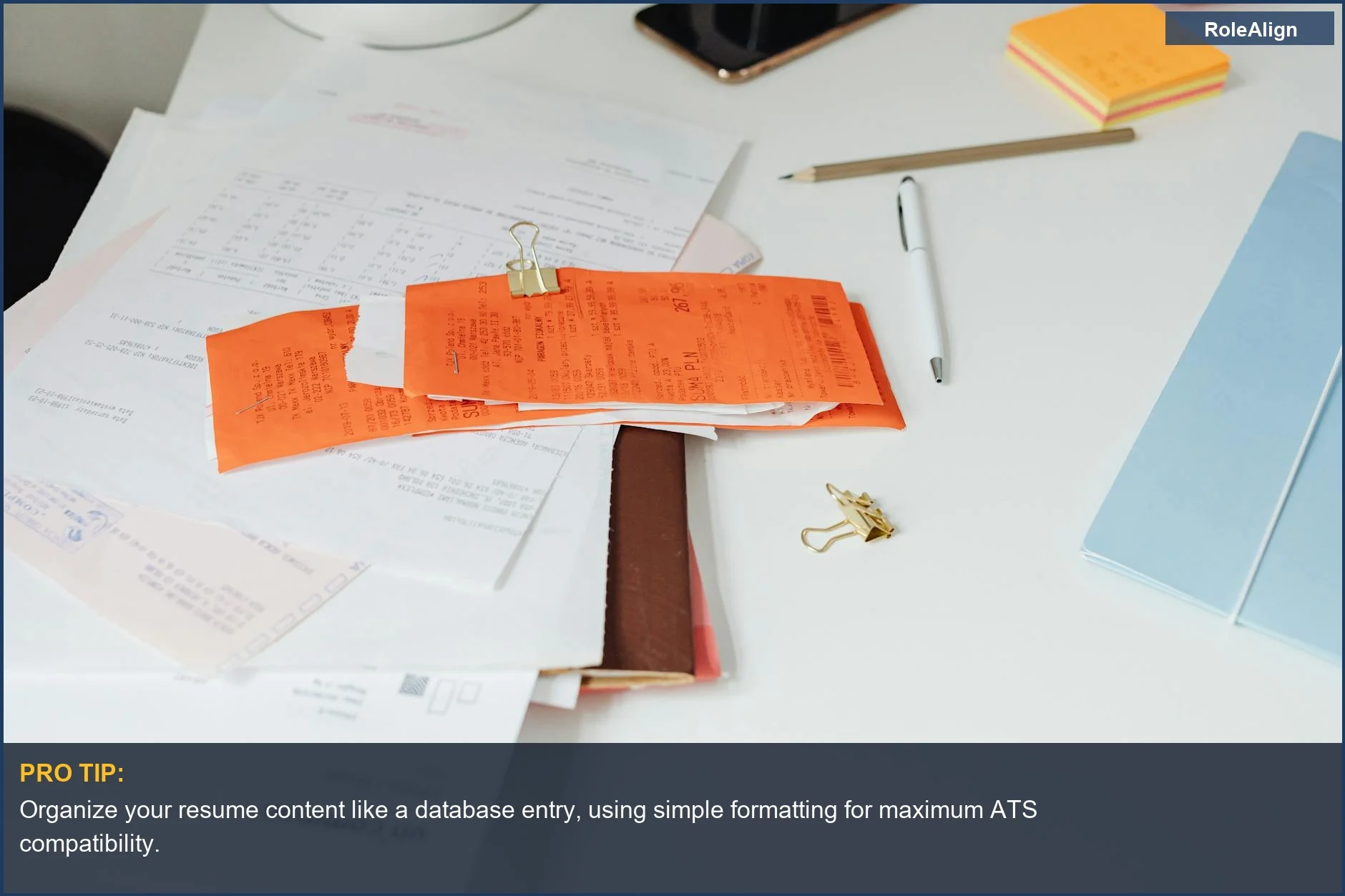 Understanding ATS resume parsing errors begins with organized documents and a clear workspace.