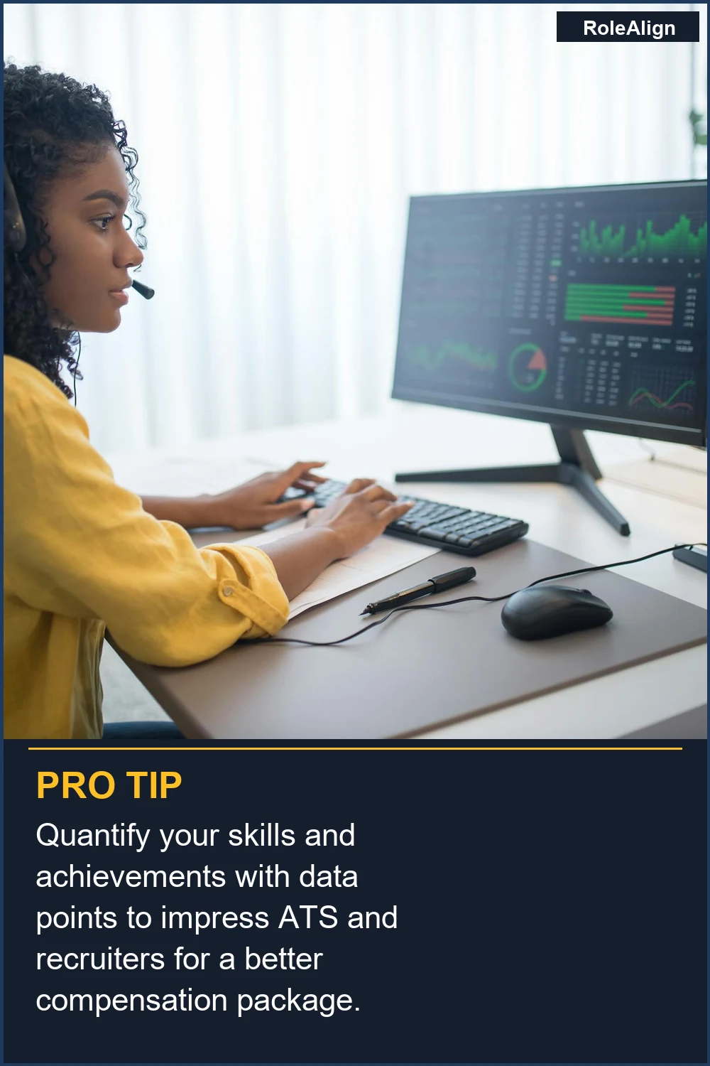 Quantify your skills and achievements with data points to impress ATS and recruiters for a better compensation package.