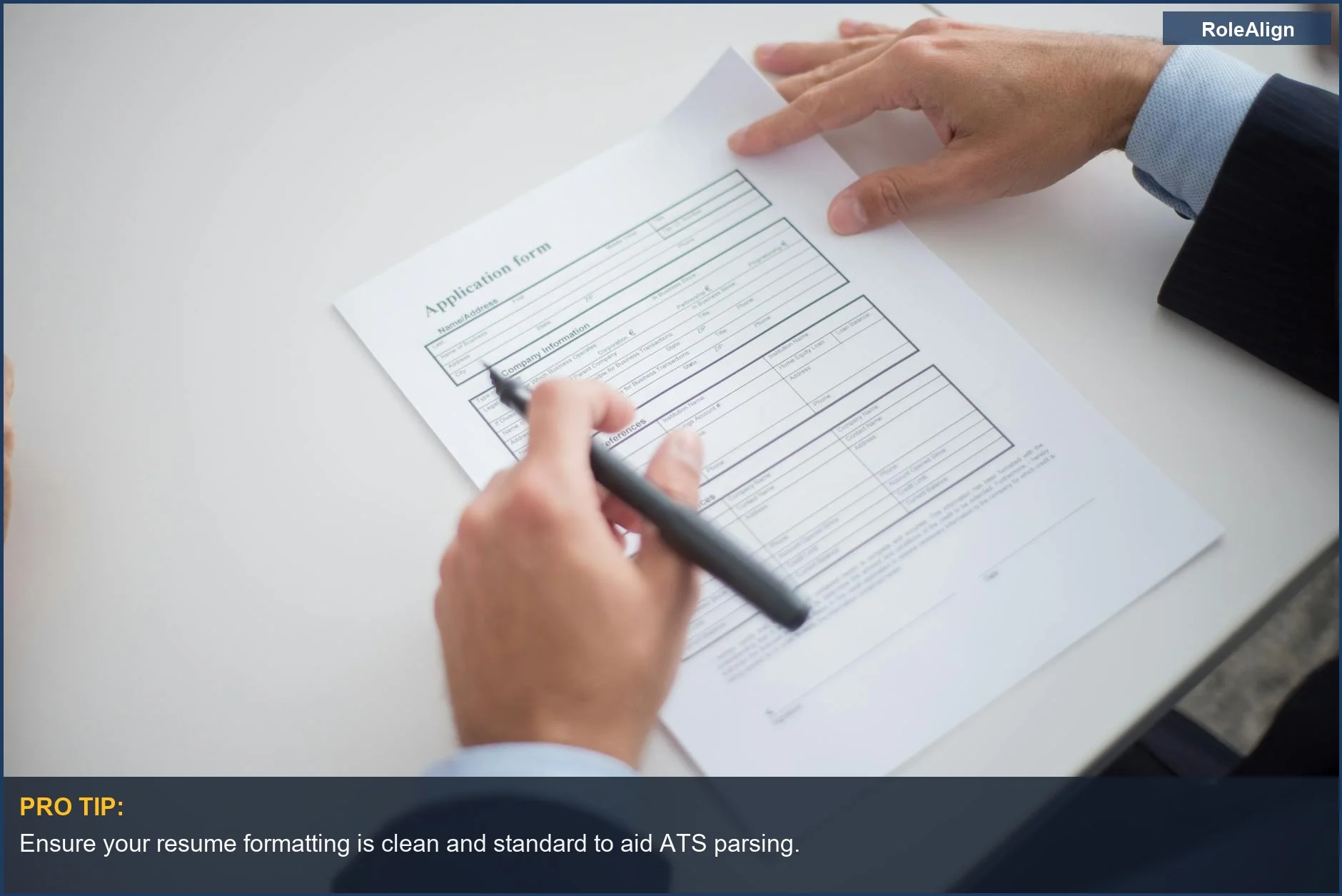 Business professional analyzes resume, showing ATS parsing mechanics and common resume optimization mistakes.
