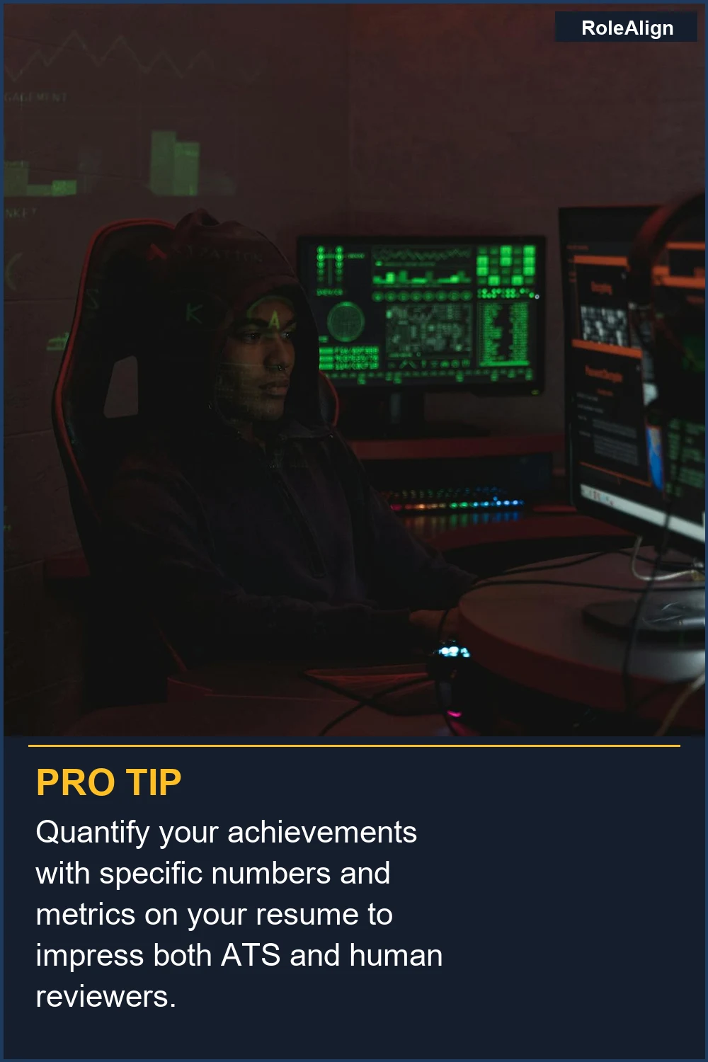 Quantify your achievements with specific numbers and metrics on your resume to impress both ATS and human reviewers.