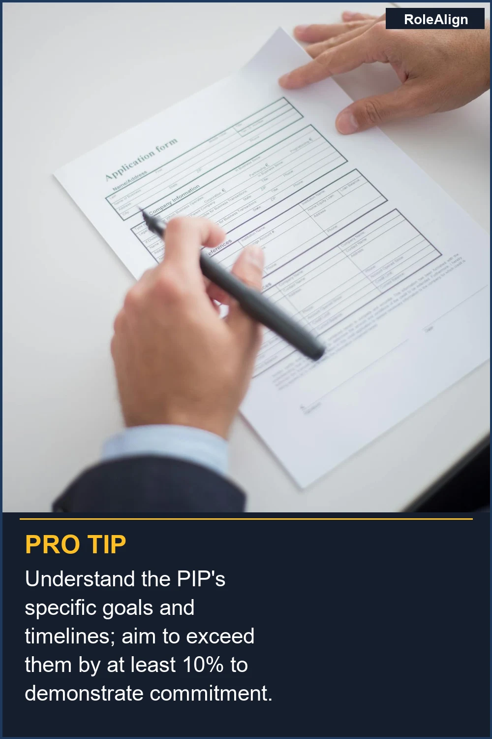 Understand the PIP's specific goals and timelines; aim to exceed them by at least 10% to demonstrate commitment.