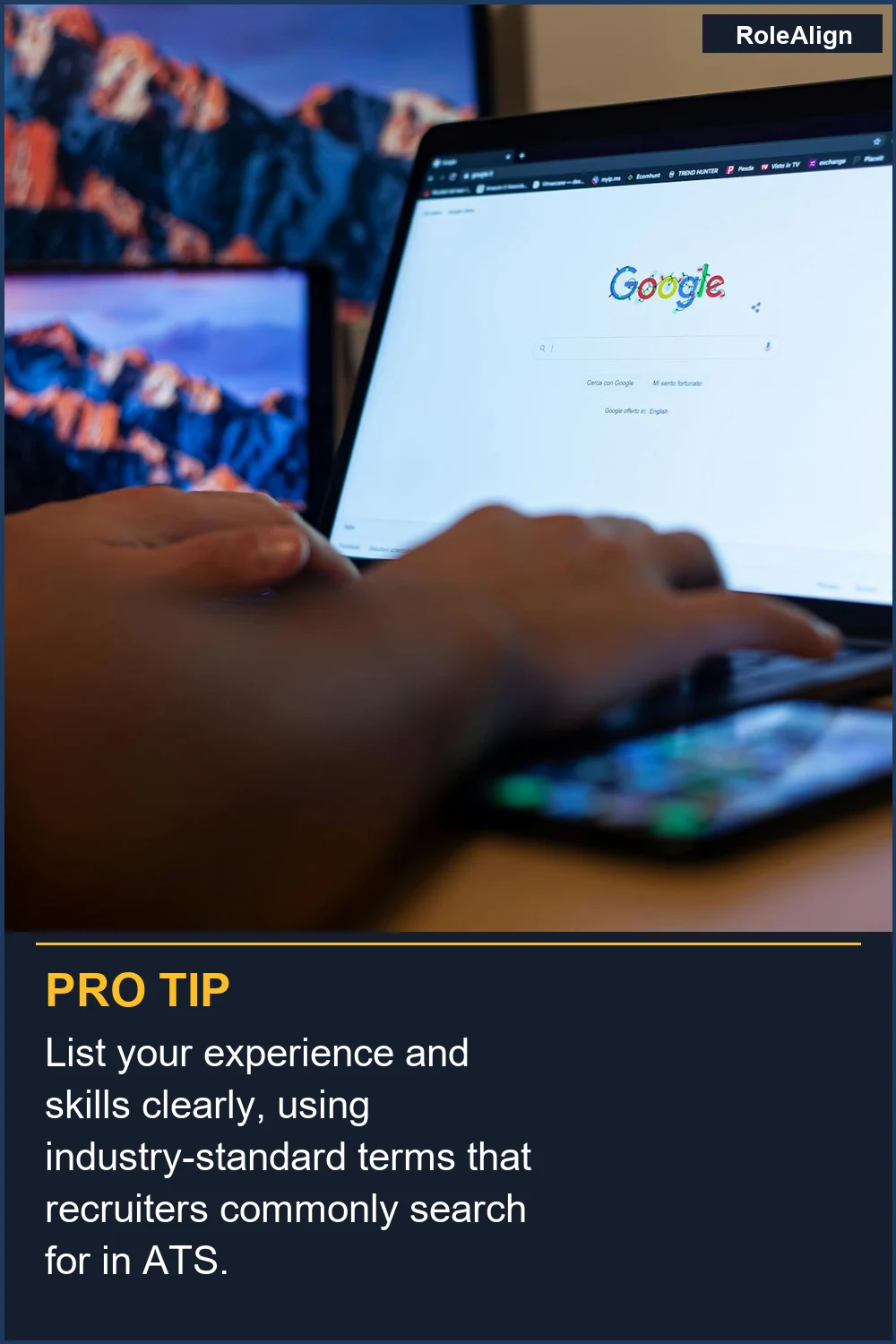 List your experience and skills clearly, using industry-standard terms that recruiters commonly search for in ATS.