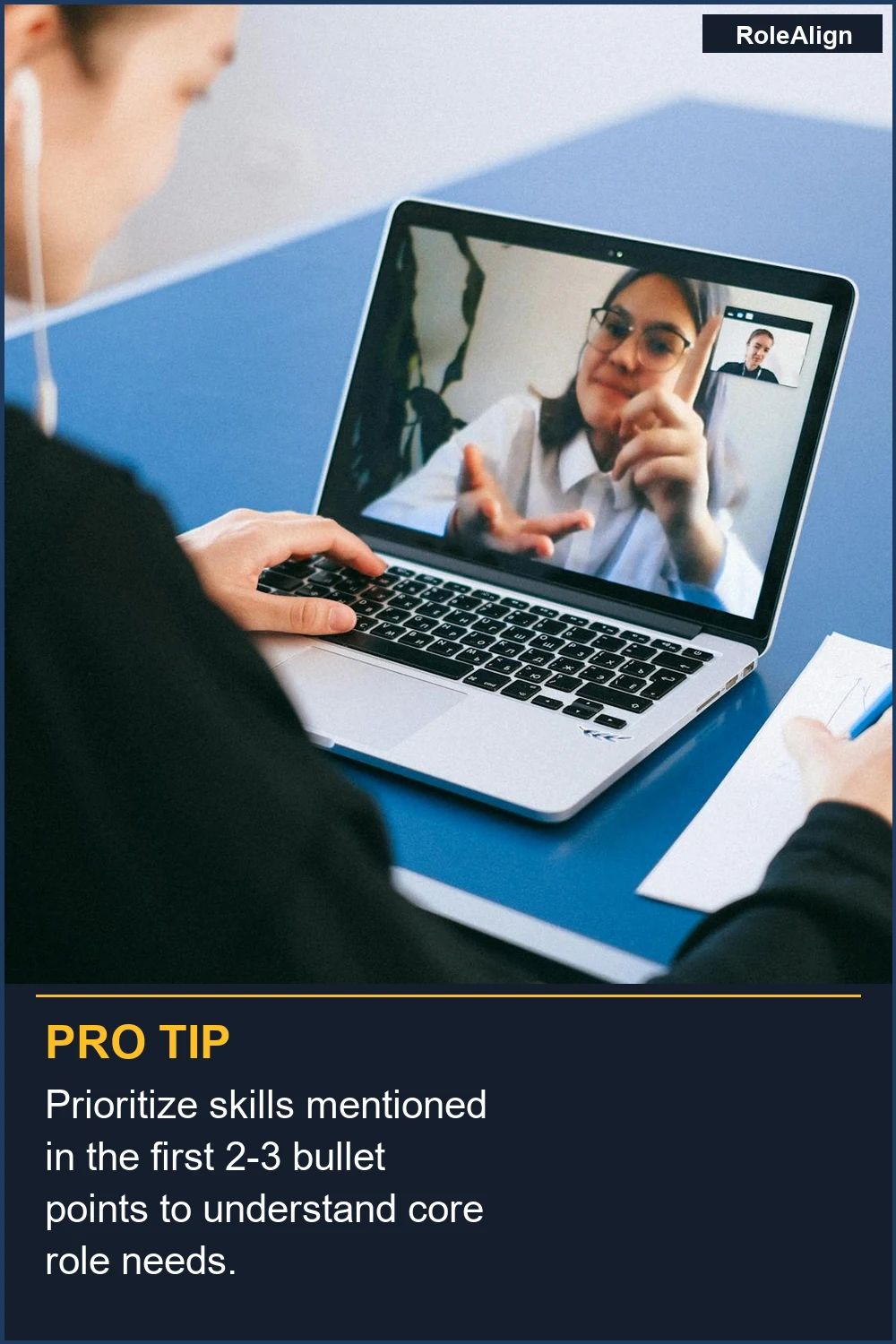 Prioritize skills mentioned in the first 2-3 bullet points to understand core role needs.