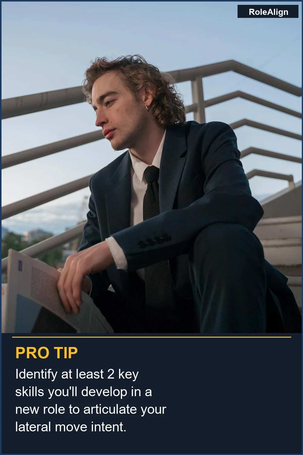 Identify at least 2 key skills you'll develop in a new role to articulate your lateral move intent.