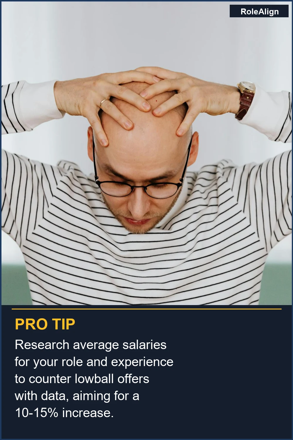 Research average salaries for your role and experience to counter lowball offers with data, aiming for a 10-15% increase.
