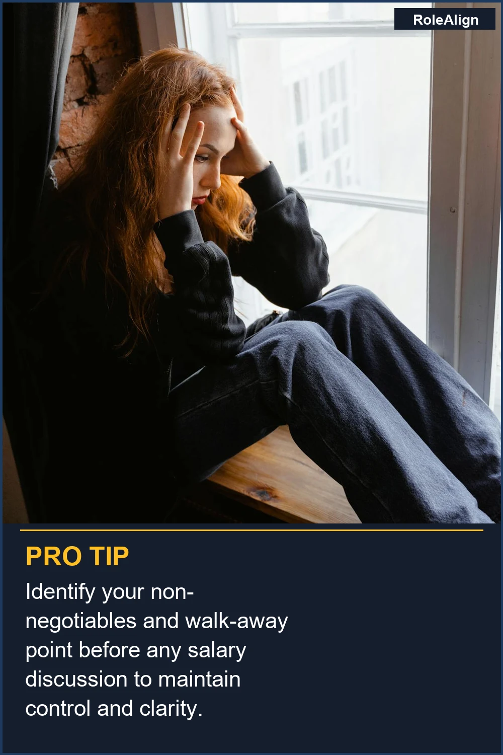 Identify your non-negotiables and walk-away point before any salary discussion to maintain control and clarity.