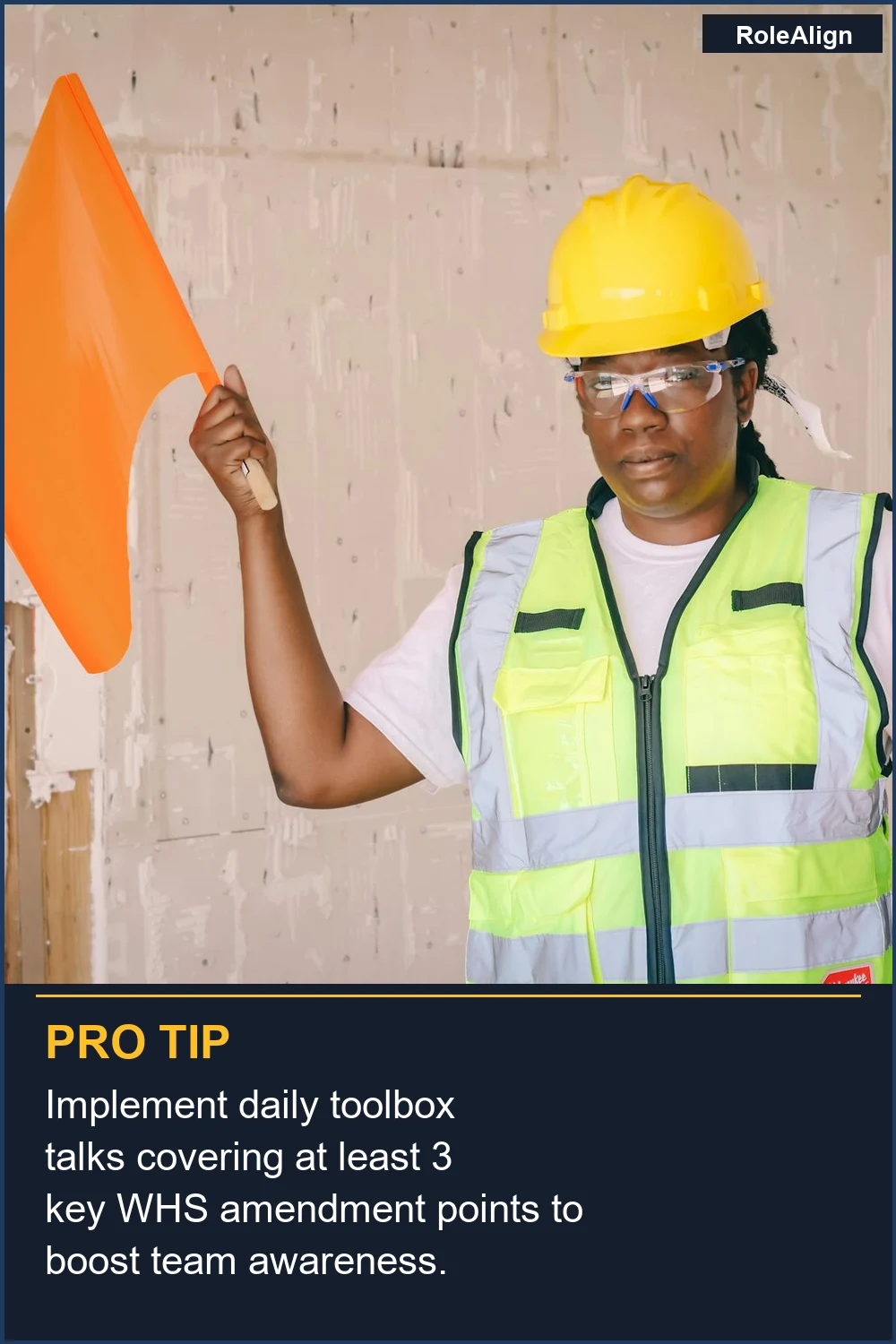 Implement daily toolbox talks covering at least 3 key WHS amendment points to boost team awareness.