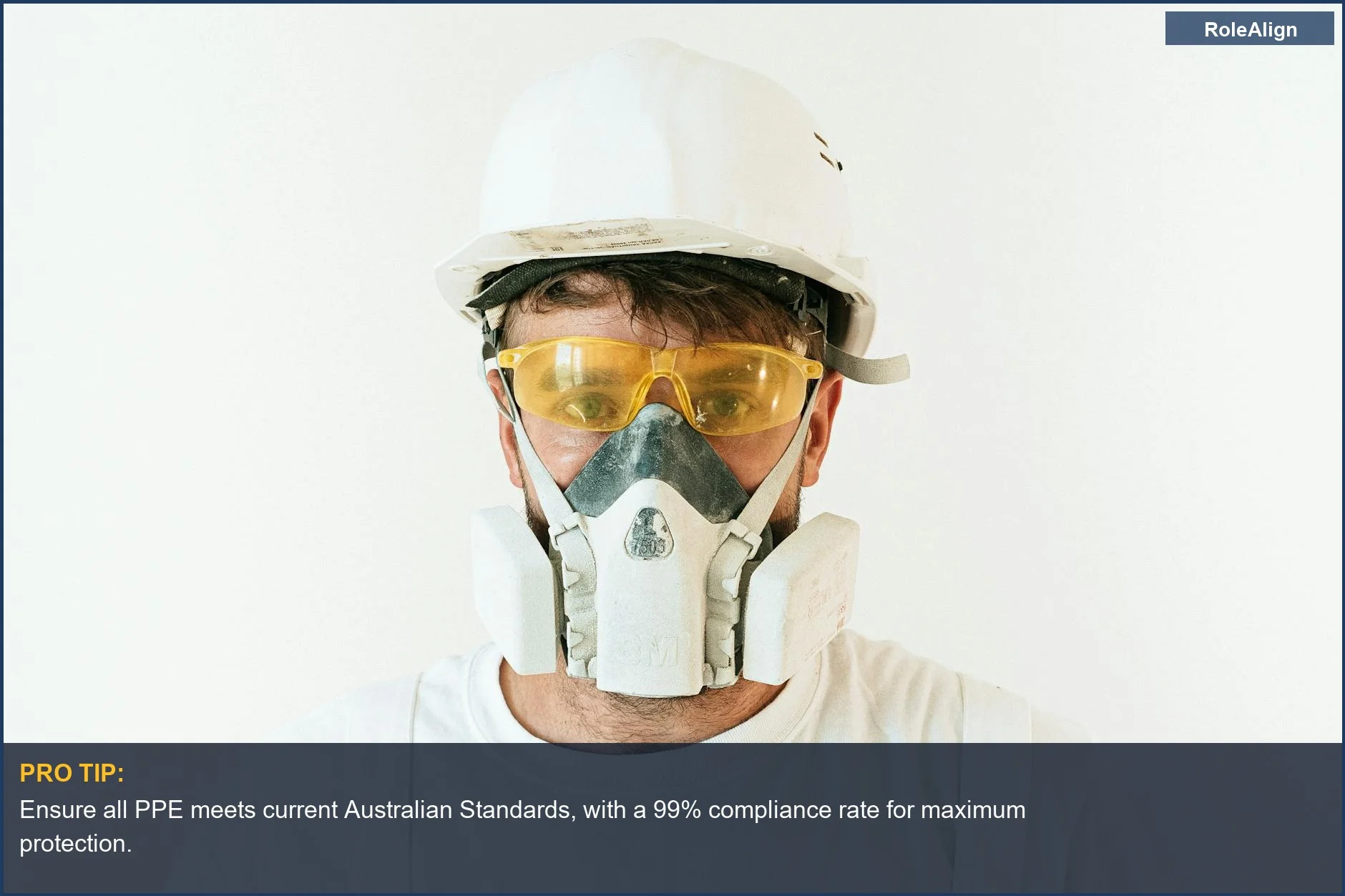 Construction worker in full safety gear, including hard hat and respirator, highlights the importance of PPE in new work health and safety amendments.
